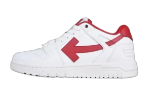 Off-White Out of Office Low 'White Red'