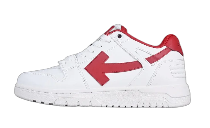 Off-White Out of Office Low 'White Red'
