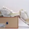 LV Trainer Beige White