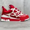LV Skate Sneaker Red White