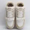 LV Trainer Beige White