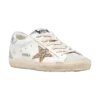 Golden Goose Super-Star White Gold Silver Star