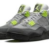 Air Jordan 4 Neon Volt