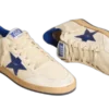 Golden Goose Ball Star Azul Metalizado