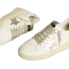 Golden Goose Ball Star 2 Blanco Plateado
