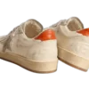 Golden Goose Ball Star Blanco Rojo