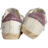 Golden Goose Ball Star Morado con Estrella Verde Oscuro