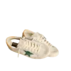 Golden Goose Super-Star Blanco Estrella Verde